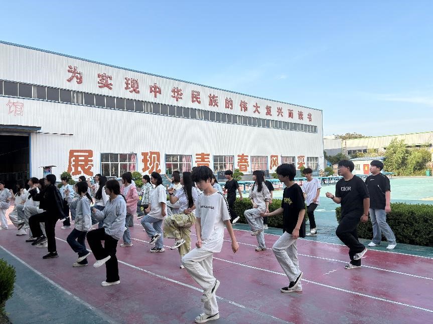 活力健身操社团活动照片
